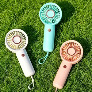 Portable Handheld Fan, Handheld Cooling Fan,USB Rechargeable 3-Speed Mini Fan,Small Personal Fan for Women's Makeup, Student Carry Fan, Outdoor, Travel, Office and Bedroom
