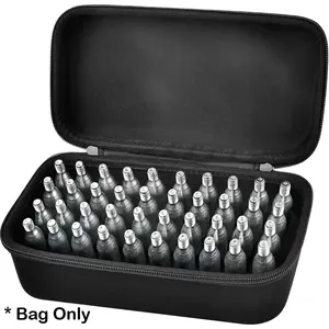 CO2 N2O Cartridge Organizer Case Only, 40-Slot Holder for 8g/12g Refills, Fits for Crosman for Umarex for Daisy for Leland Style Cartridges, Hard Storage Box for Bike Inflators, Airsoft Paintball Gear (Bag Only)