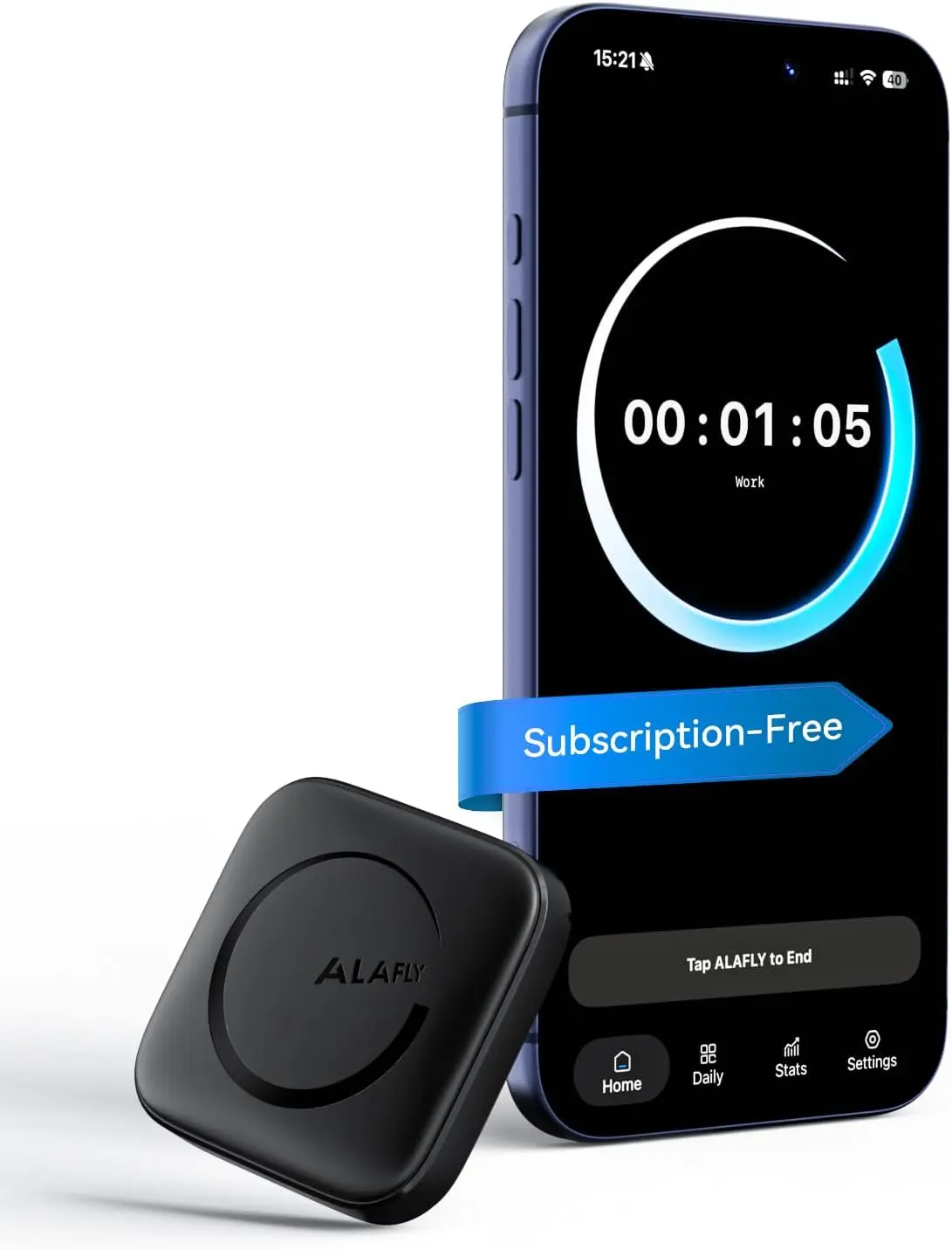 Phone Access Blocker Device, Physical Phone Lock Alternative for iPhone & Android, Subscription-Free Phone App Blocker, Reduces Screen Time, Improves Focus & Productivity for Study, Work & Deep Focus Smartphone
