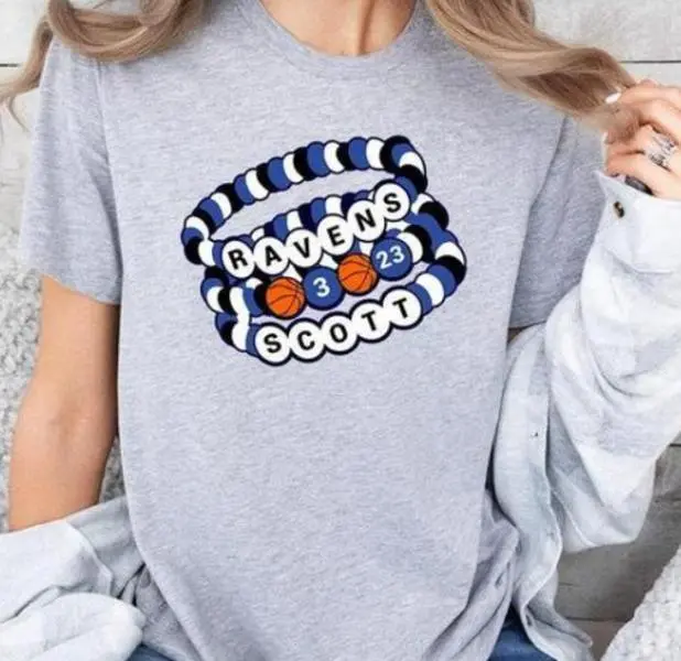 One Tree Hill Shirt Friendship Bracelet Tshirt - One Tree Hill Tshirt, Graphic 90s Tee, vintage 90s graphic tees Cotton Top