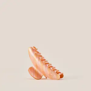 Hair Clip - Orange