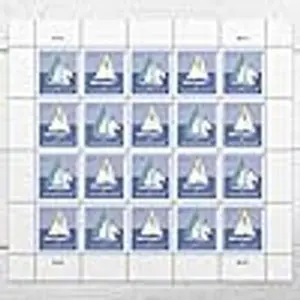 Sailboats Postcard Rate 2023 (Sheet of 20) Non-denominated Mail-use Forever Postage Stamps for Postcards