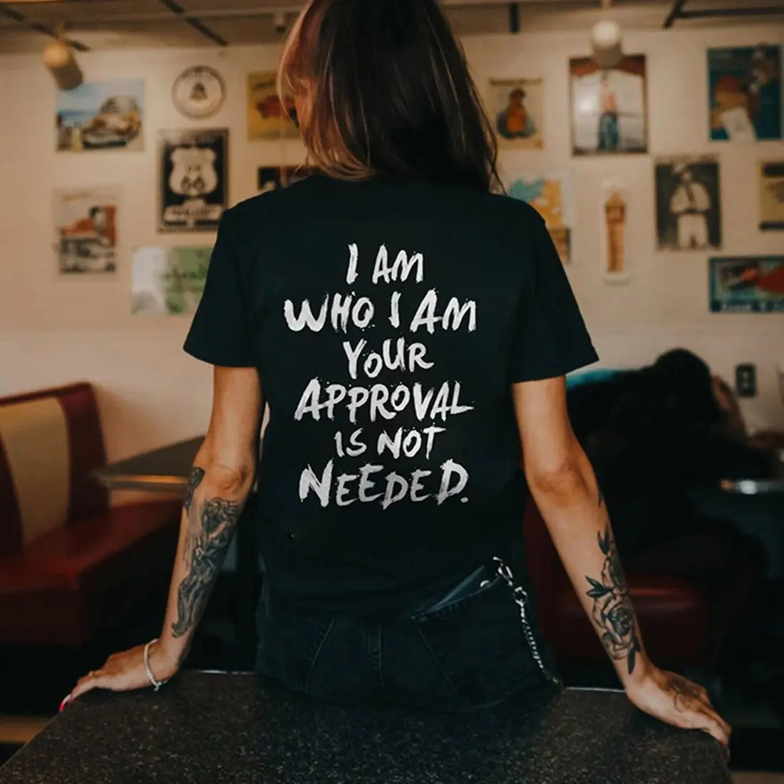 I Am Who I Am, Your Approval Is Not Required T-Shirt – Unisex Casual Streetwear