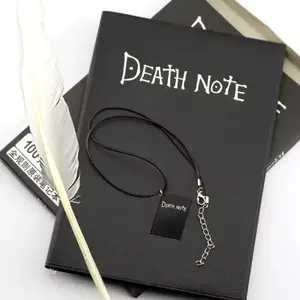 The Death Note Notebook with Pen and Necklace
