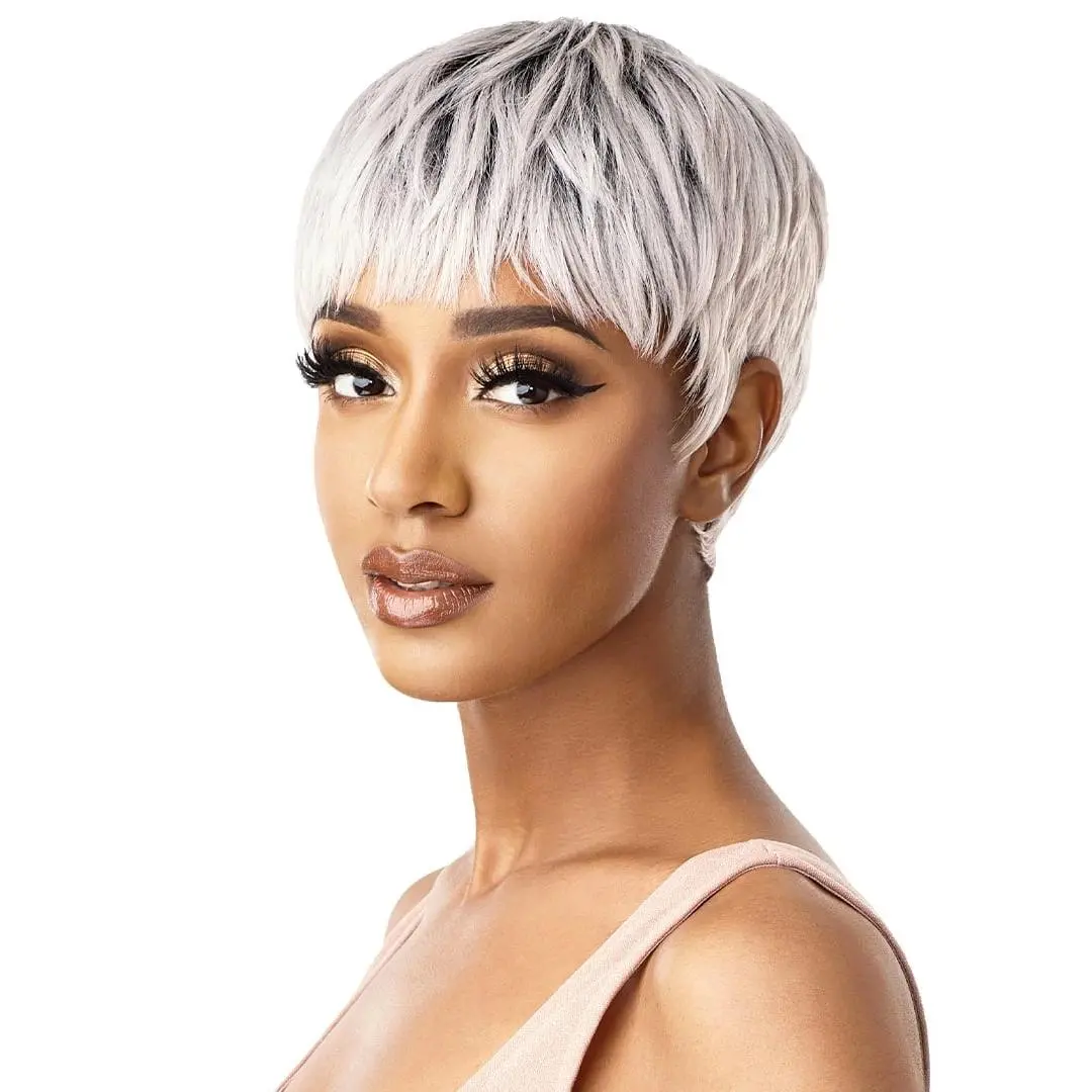Outre Wigpop Nola Synthetic Full Wig – Heat Resistant Pixie Cut