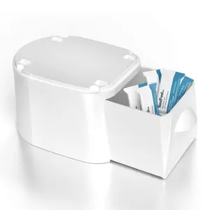 NasalFresh MD Storage Drawer/Riser with Bonus 60 Salt Packets | Organize, Elevate & Simplify Your Sinus Care Routine | Compatible with All NasalFresh MD Devices | Compact & Durable