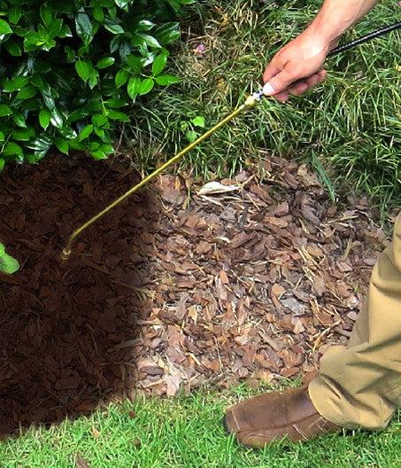 EnviroColor Cocoa Brown Mulch Dye 9600 SQ FT 1 Gallon Non Toxic Long Lasting Color Concentrate for Plants Pets and People