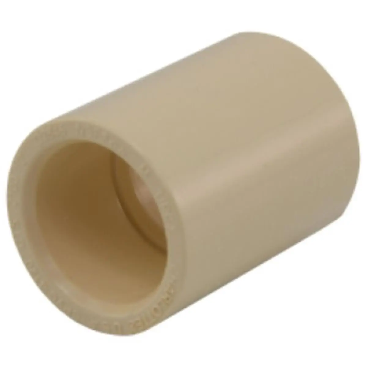 Charlotte Pipe & Foundry 0.5 in. CTS CPVC Couplings - Gold FlowGuard Gold, Hot & Cold Water Distribution, No Primer Needed, Easy-Install Pressure Systems, Sailing Water Sports Plumbing Accessory (Pack of 10), Easy To Install, High Pressure Resistant, No P
