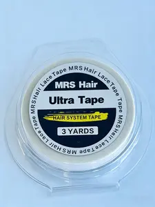 Waterproof Sweat-Resistant Wig Tape, 3 Yard Long 1 Inch Wide, Dual-Sided Adhesive for Daily Wear and Performance Styles