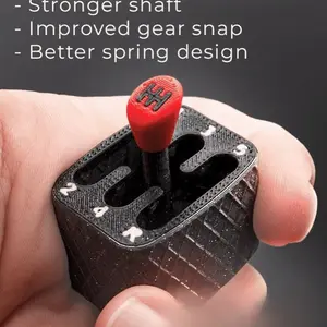 New Arrival 3D Printed Manual Gear Shift Toy, Creative Fun Car Accessories, Simulator 3D Print Decorative Ornament