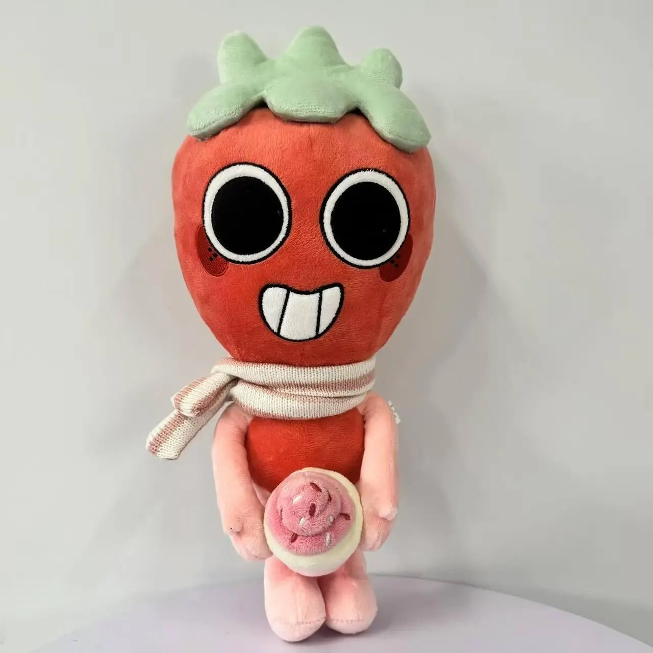 New High-Quality Strawberry Plush Doll, Cute Soft Plush Toy, Perfect Gift for Holidays and Birthdays, Cozy Pillow, Bed Frame Decor, Soft Cuddly Gift
