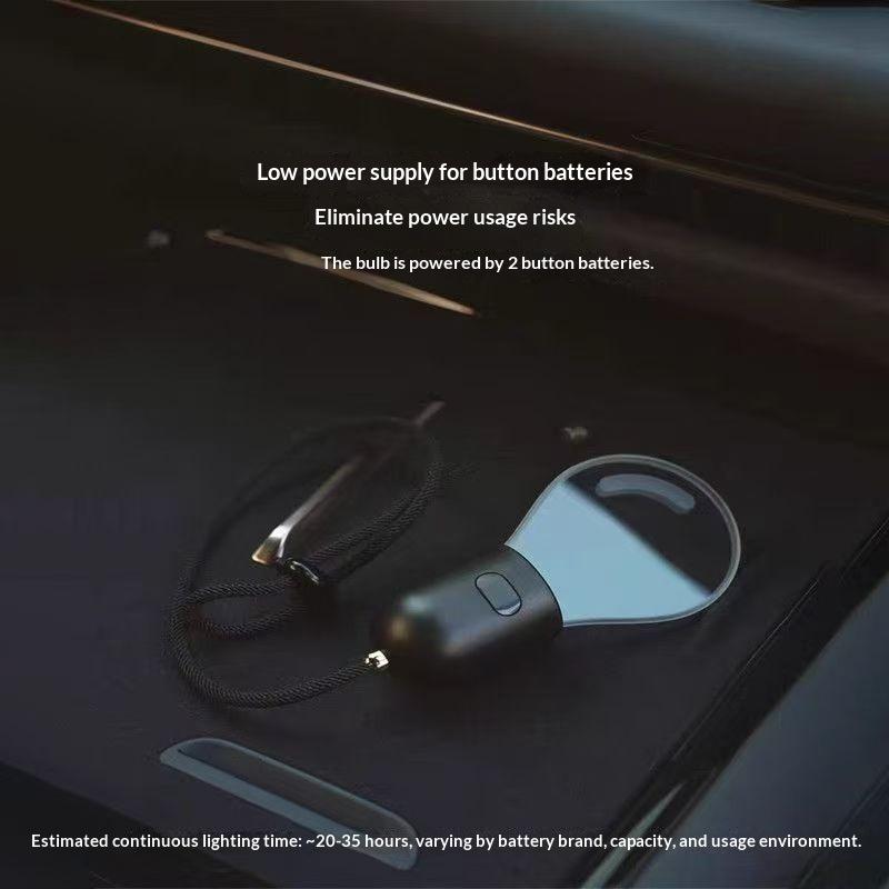 Romantic Car Hanging LED Bulb Light USB Powered Warm White Cozy Ambient Lamp for Car Interior Rear View Mirror Decor Love Atmosphere Night Light Perfect Valentine’s Day Gift