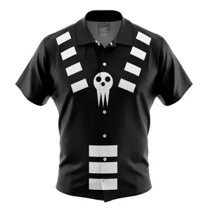 Death the Kid Soul Eater Hawaiian Shirt | Cool Anime Vibes for Men & Fans