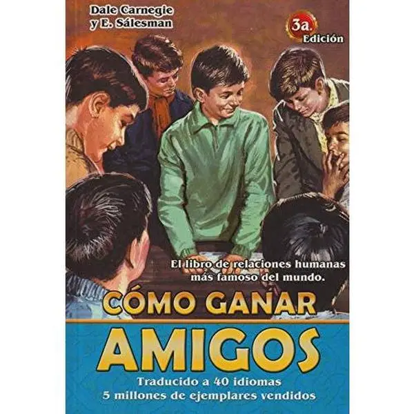 USED Book - Como Ganar Amigos by Dale Carnegie (Paperback) - spanish