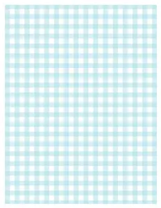 Blue & White Bingham Plaid Chocolate Transfer Sheets for Cake & Treat Decorating by TNCT