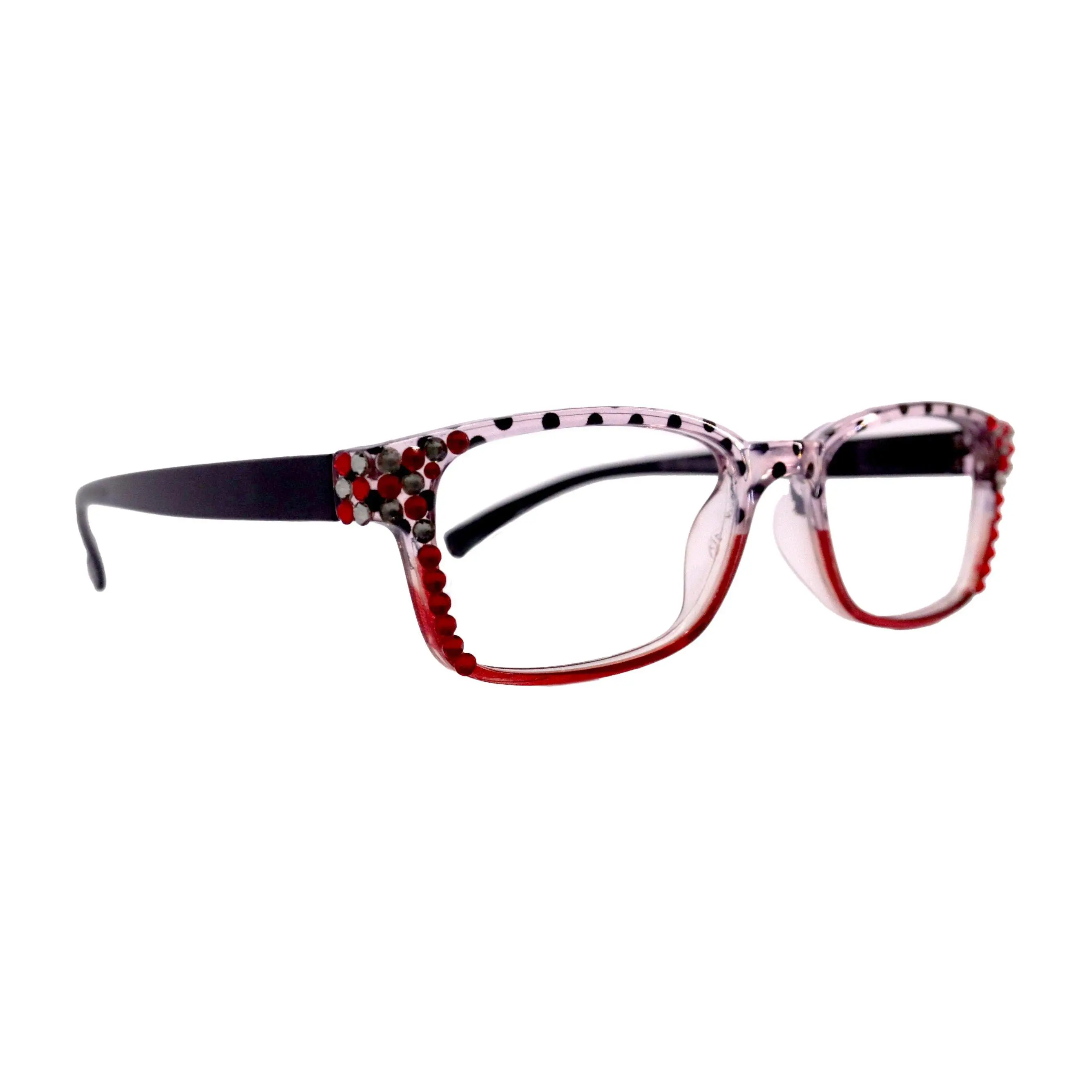 Julia, Reading Glasses Women W Genuine European Crystals Square  NY Fifth Avenue