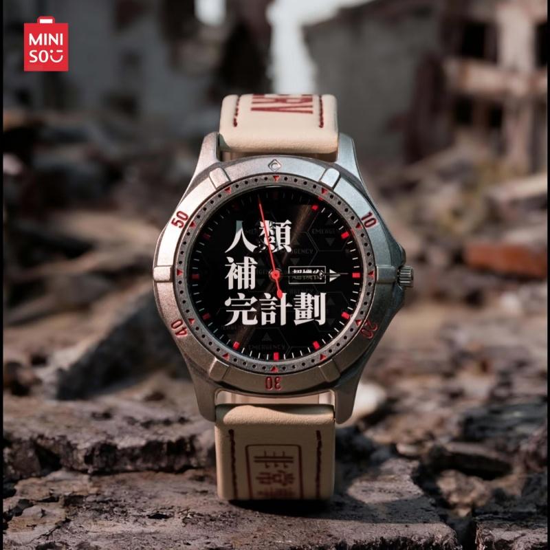 EVANGELION Time Instrumentality Project Watch Anime Wristwatch for Fans & Collectors Daily Wear, Cosplay, Desk Display & Gift EVANGELION Time Instrumentality Project Watch Anime Wristwatch for Fans & Collectors Daily Wear, Cosplay, Desk Display & Gift