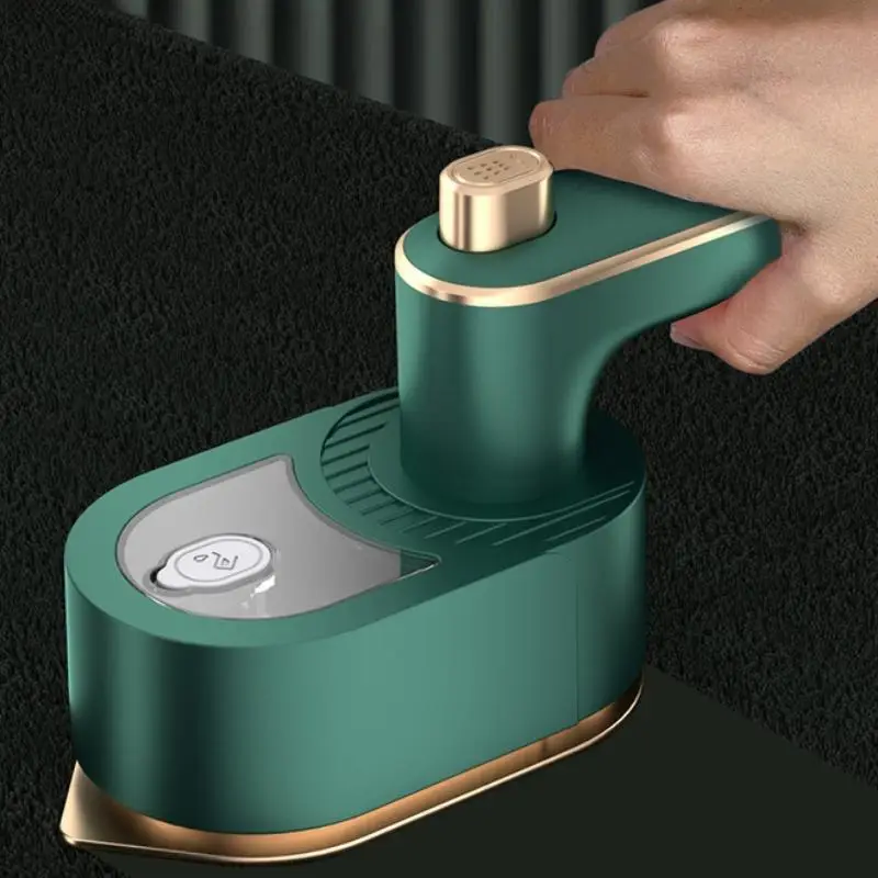 Portable Mini Iron for Summer, 2-in-1 Handheld Iron for Home & Travel, Foldable Small Ironing Machine, Suitable for Dry & Wet Ironing of Clothes