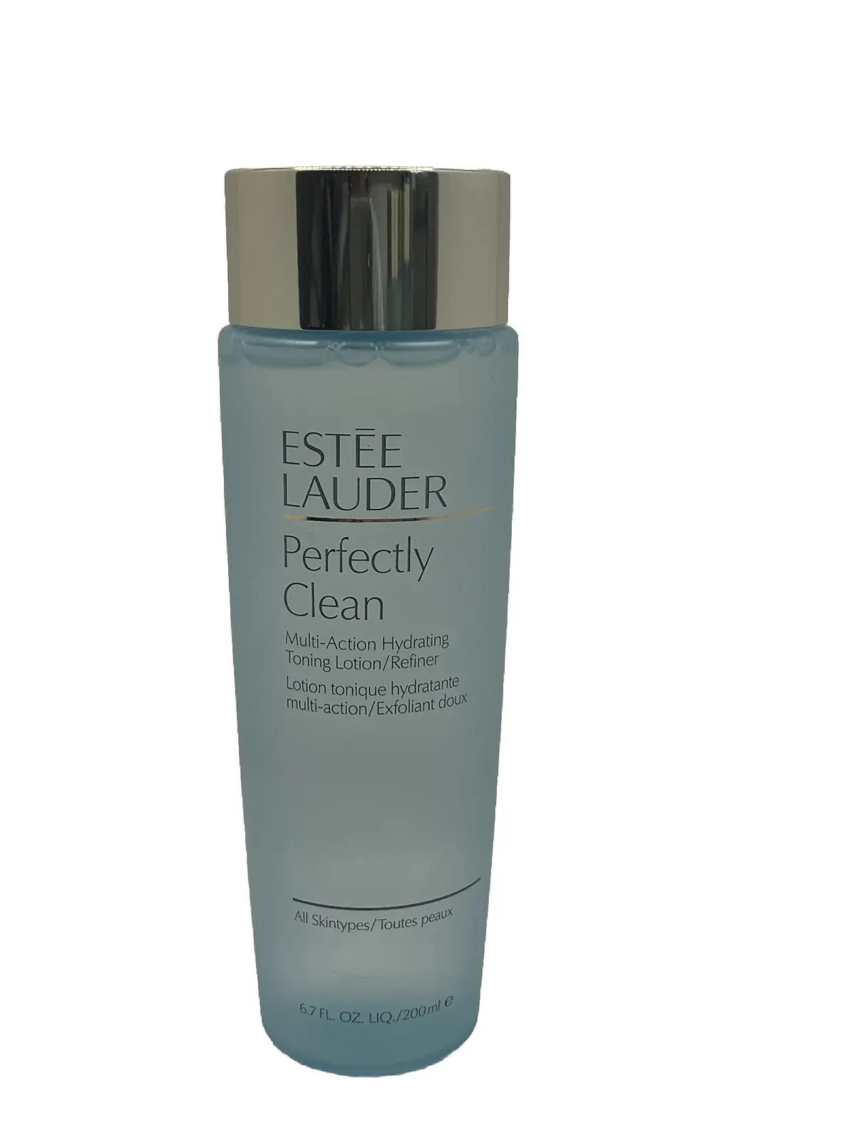 Estee Lauder Perfectly Clean Multi-Action Hydrating Toning Lotion / Refiner for All Skin Types, 6.7 Ounce