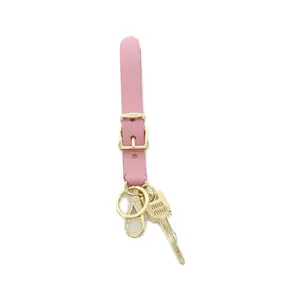 Pre-owned miu miu Calfskin Small Leather Goods 5TT176 Keyring