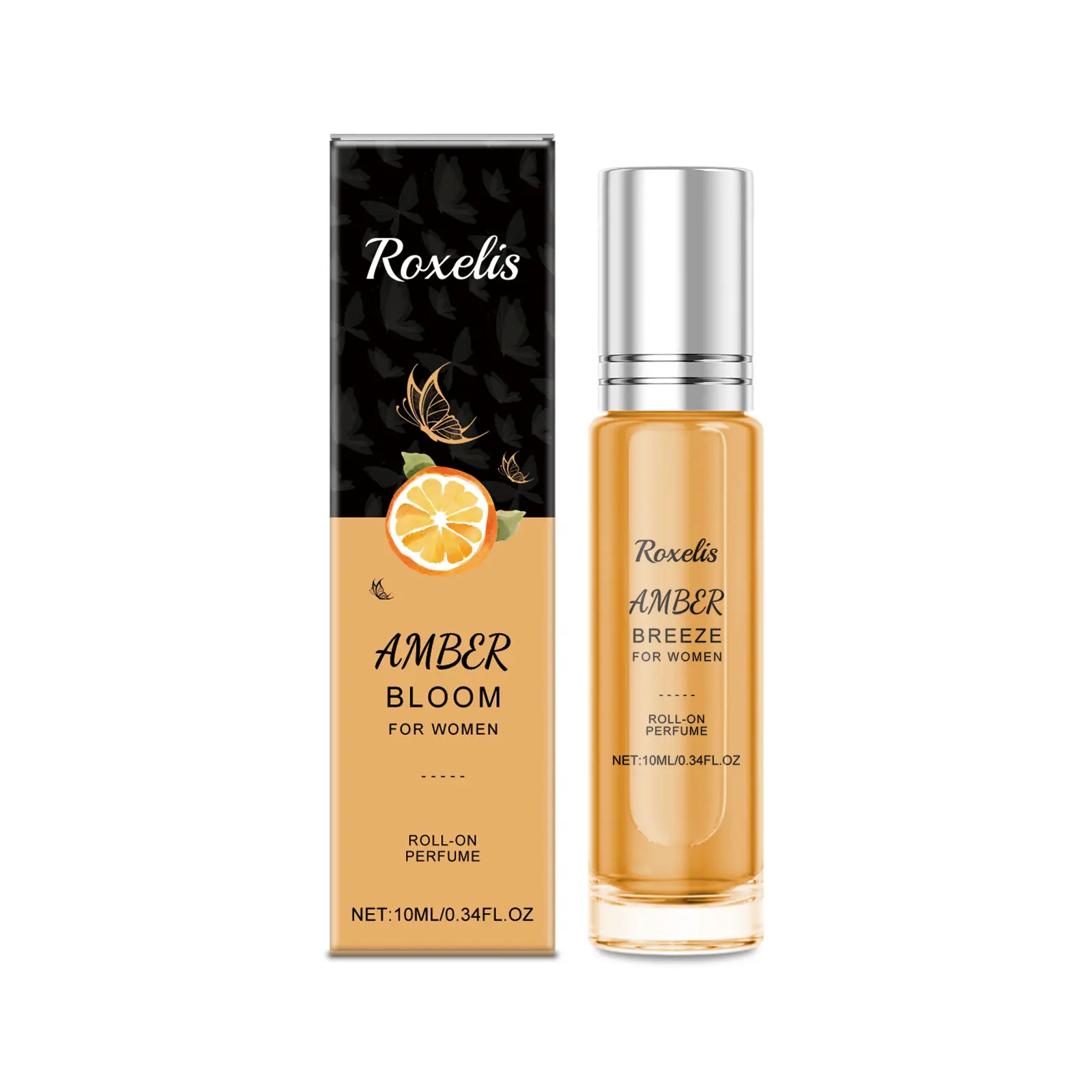 Orange ball perfume, natural and long-lasting fragrance, refreshing and gentle, convenient for daily couples to carry perfume