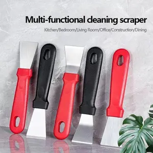 Kitchen scraper, range hood cleaner, pot bottom descaling tool, thickened stainless steel spatula.