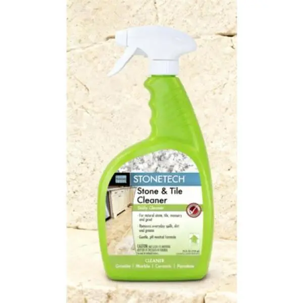 Powerful Daily Cleaner for Stone & Tile Surfaces, 24-Ounce Spray Bottle, No Residue Formula, Effective Stain Removal, Gentle Cleaning for Natural Stone