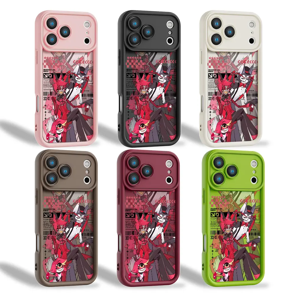 Husk Alastor Phone Case for iPhone 17/16/15/14/13/12/11 Xs Pro Max Plus AIR Cases for Samsung S25/S23/S24/S22/S21/NOTE20/A54/A53/A52/A36/A35/A34/A33/A17/A16/PLUS/ULTRA/FE Soft Shockproof Protective Shell Hazbin Hotel Season 2 Fan Gifts hazbin hotel season