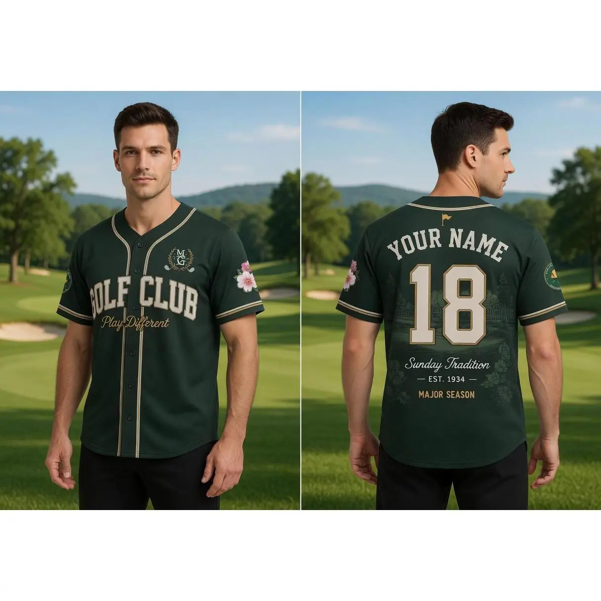 Limited Design Jersey New The Masters 2026 Merchandise Online Callaway Masters Jersey Shirt Golf Gear First Fathers Day Gift L3N