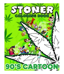 Stoner Coloring Book: 40+ Trippy & Psychedelic Designs for Stress Relief and Relaxation
