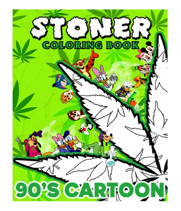Stoner Coloring Book: 40+ Trippy & Psychedelic Designs for Stress Relief and Relaxation