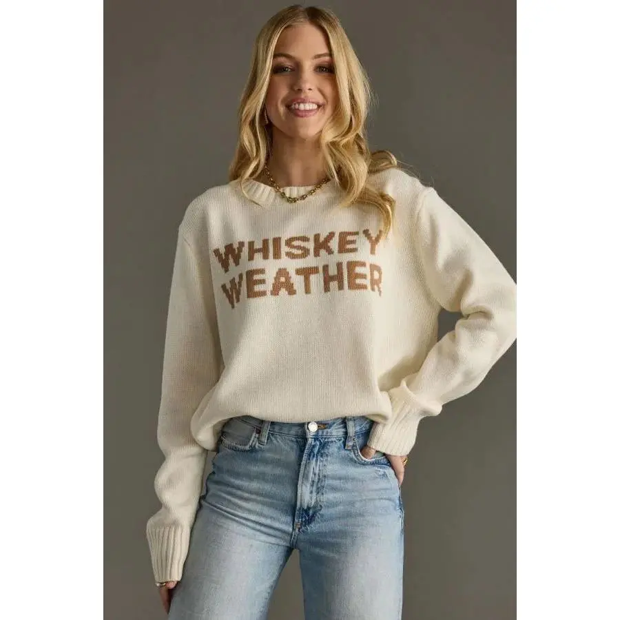 Whiskey Weather Sweater