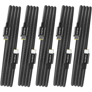 USB-C to USB-C Data Cable, 60w 3a Fast Charging Line (5-Pack - 3.3 Feet), Compatible with iPhone 17/16 Pro/plus/pro Max, iPad Air 7, Samsung S25