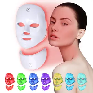 Red Light Therapy Mask for Face,Cordless LED Face Mask Light Therapy,USB C Rechargeable,Infrared Lights Masks for Home Working Travel Yoga Sleep