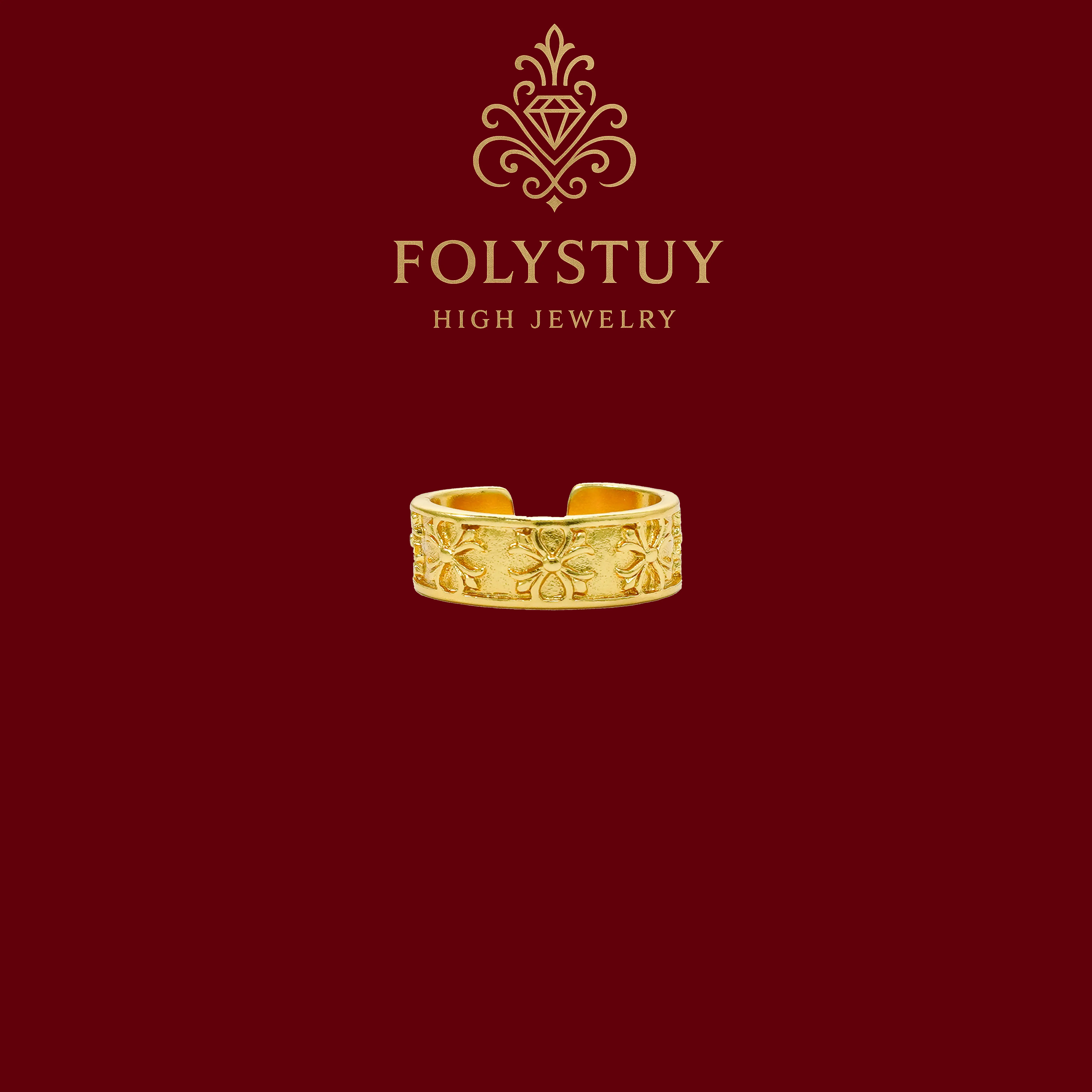 【FOLYSTUY (YNZ48)】Fashion Trends Ring for Women and Men