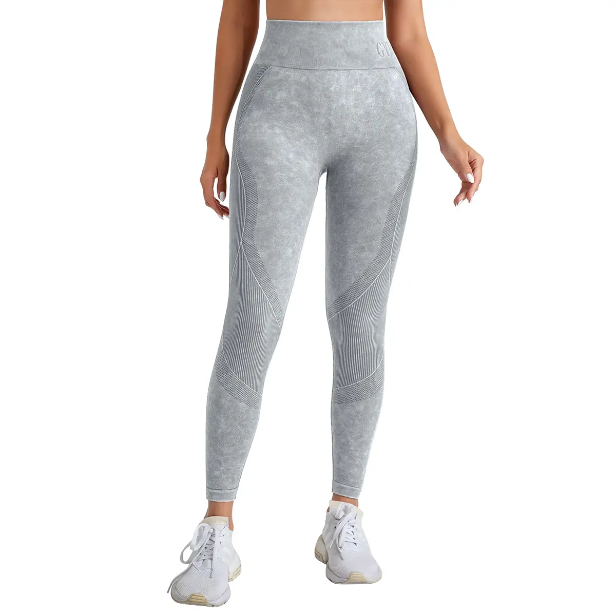 Women's High Waist Compression Fitness Seamless Leggings - Breathable Activewear Bottoms, High Stretch, Tummy Control, Sporty Chic, All Seasons for Gym, Running