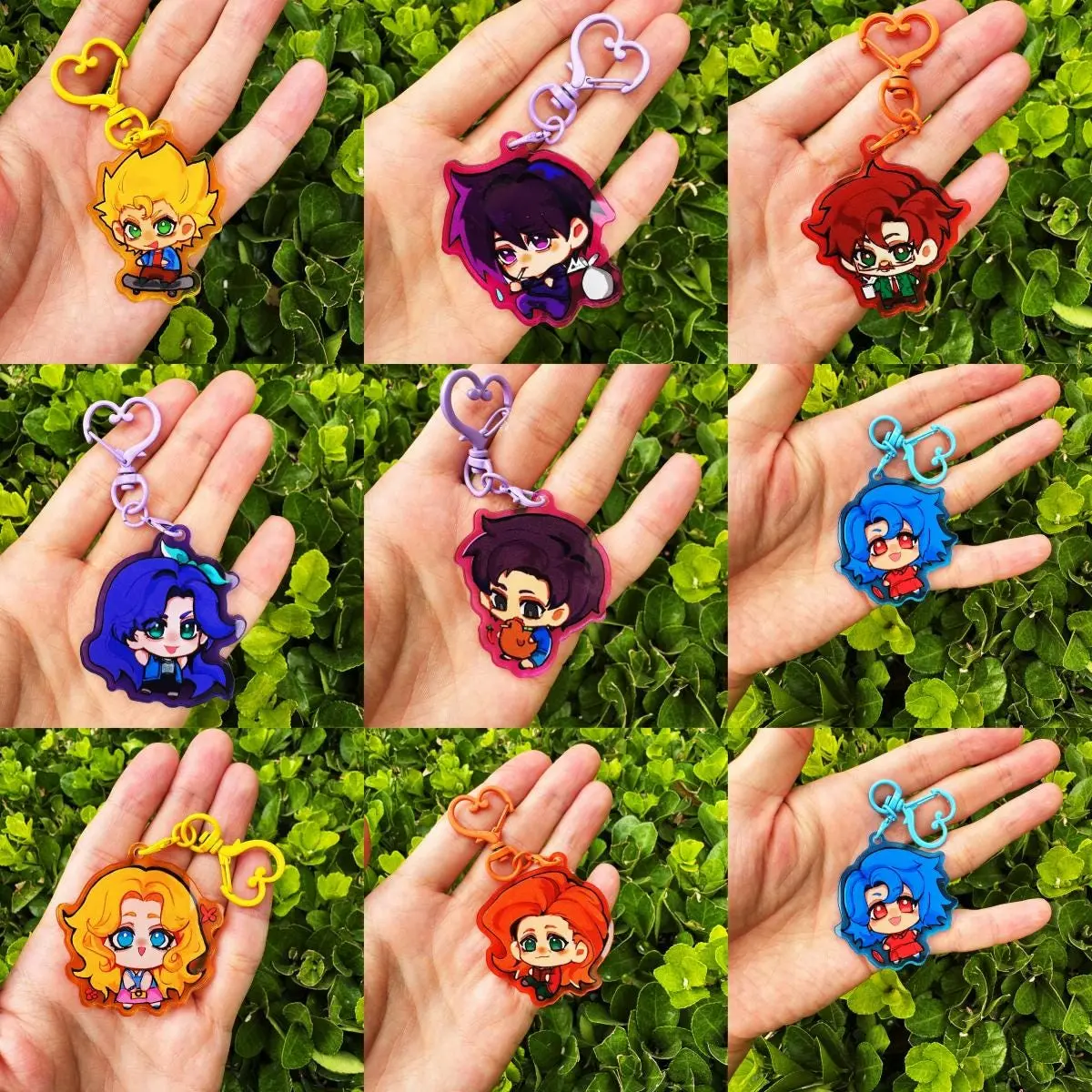 Handmade Stardew Valley Pixel Art Keychains | All Villagers Characters NPCs | Indie Game Decor