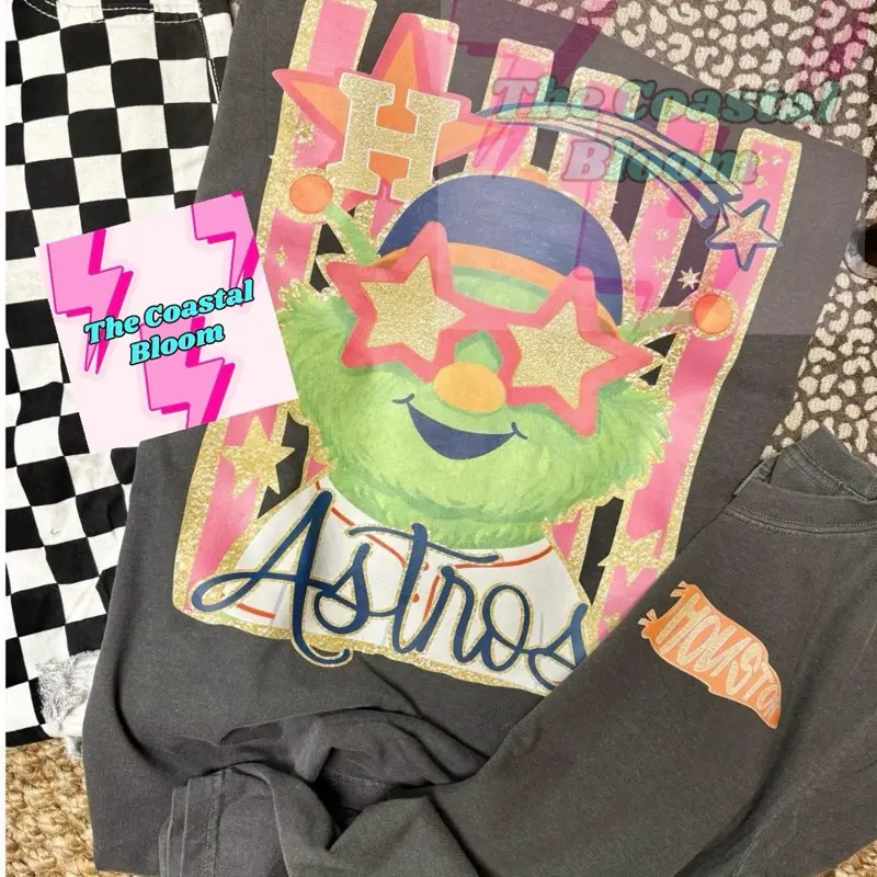 Houston Baseball mascot tee