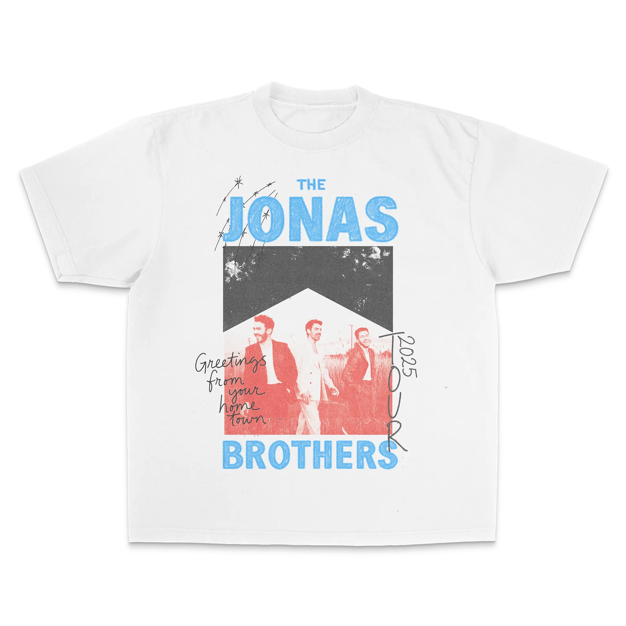 Jonas Brothers Crayon Tee
