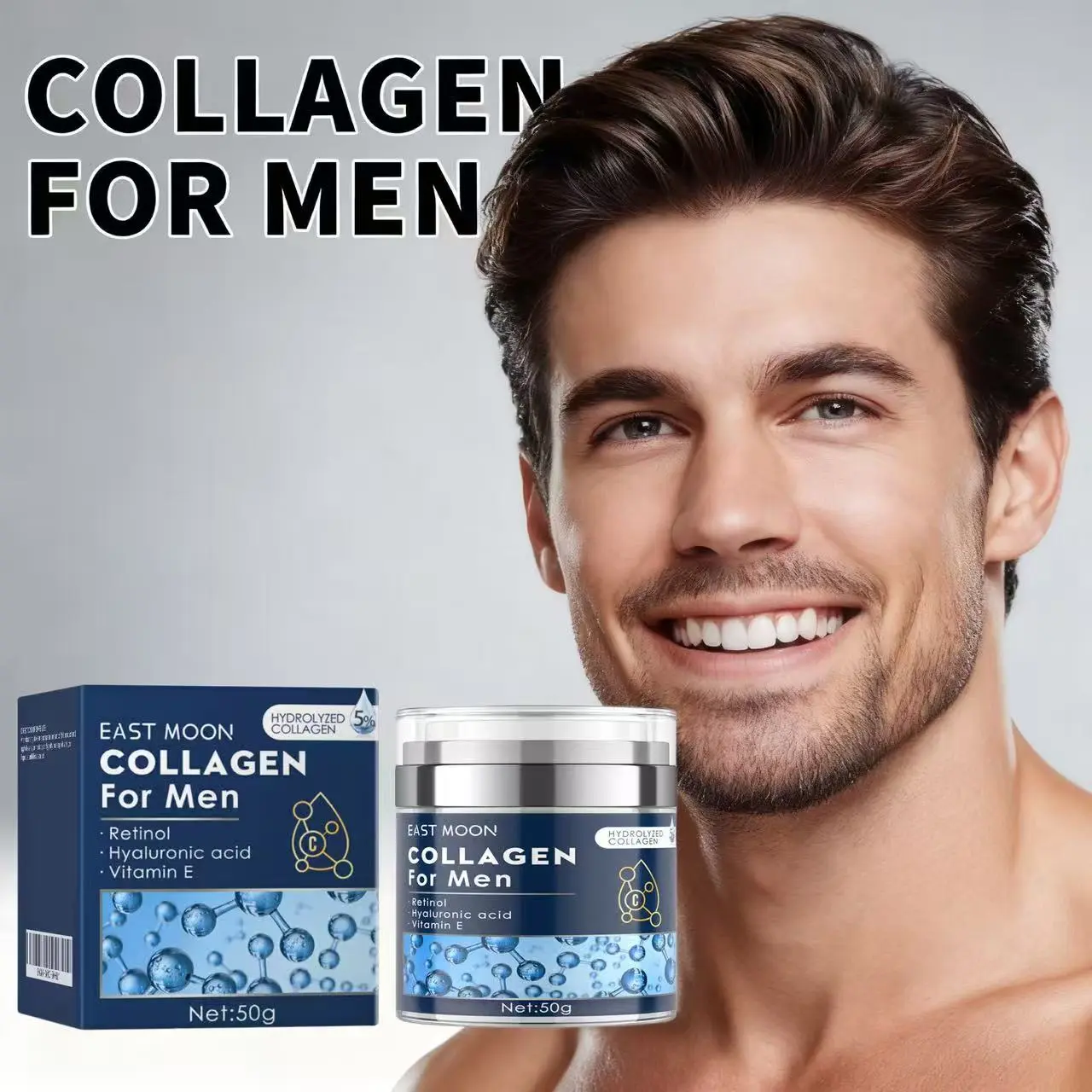 East Moon Men's Face Cream  FirmingSkin Facial Care Moisturizing Lift Cream SkincareComfort
