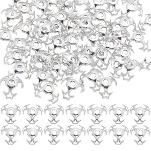 Spacers beads unique design for jewelry round metal supplier warranty Included perfect for various styles package with 70pcs