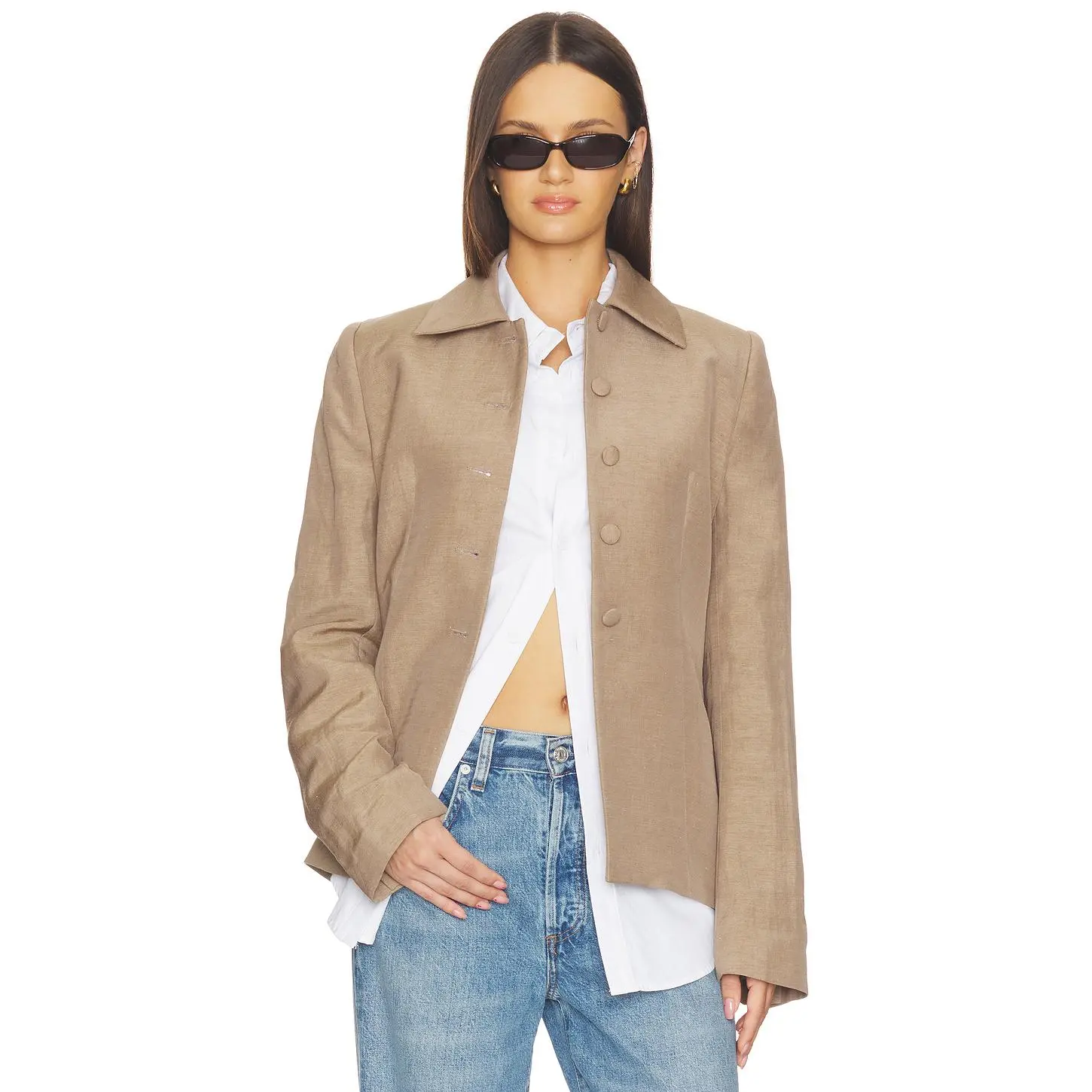 SRG Mattie Blazer in Taupe