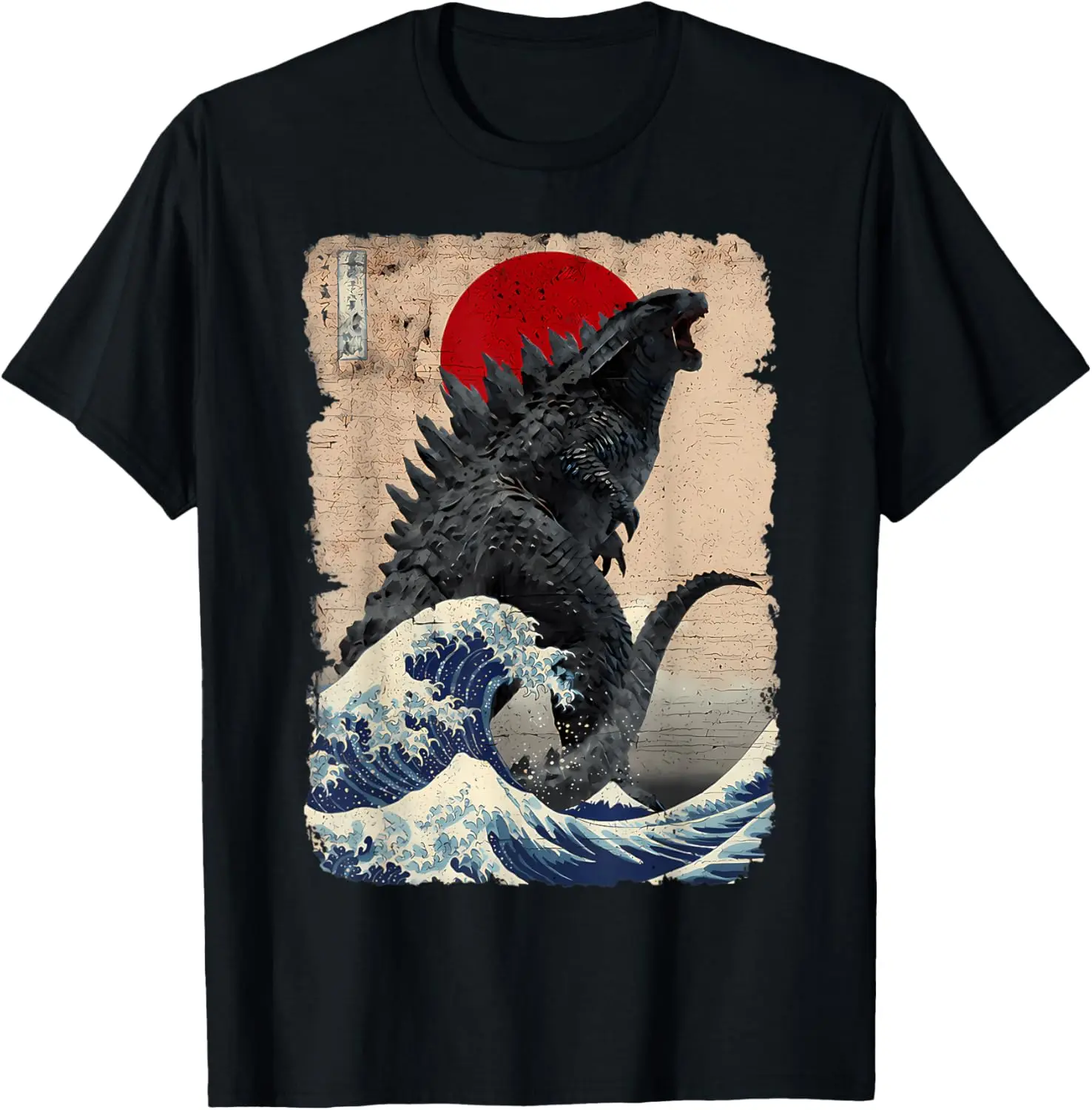 Retro Vintage Japanese Art Legendary Rare Kaiju T-Shirt Pure Cotton Graphic Tees Menswear Top: Gifts for Men & Women Streetwear Soft