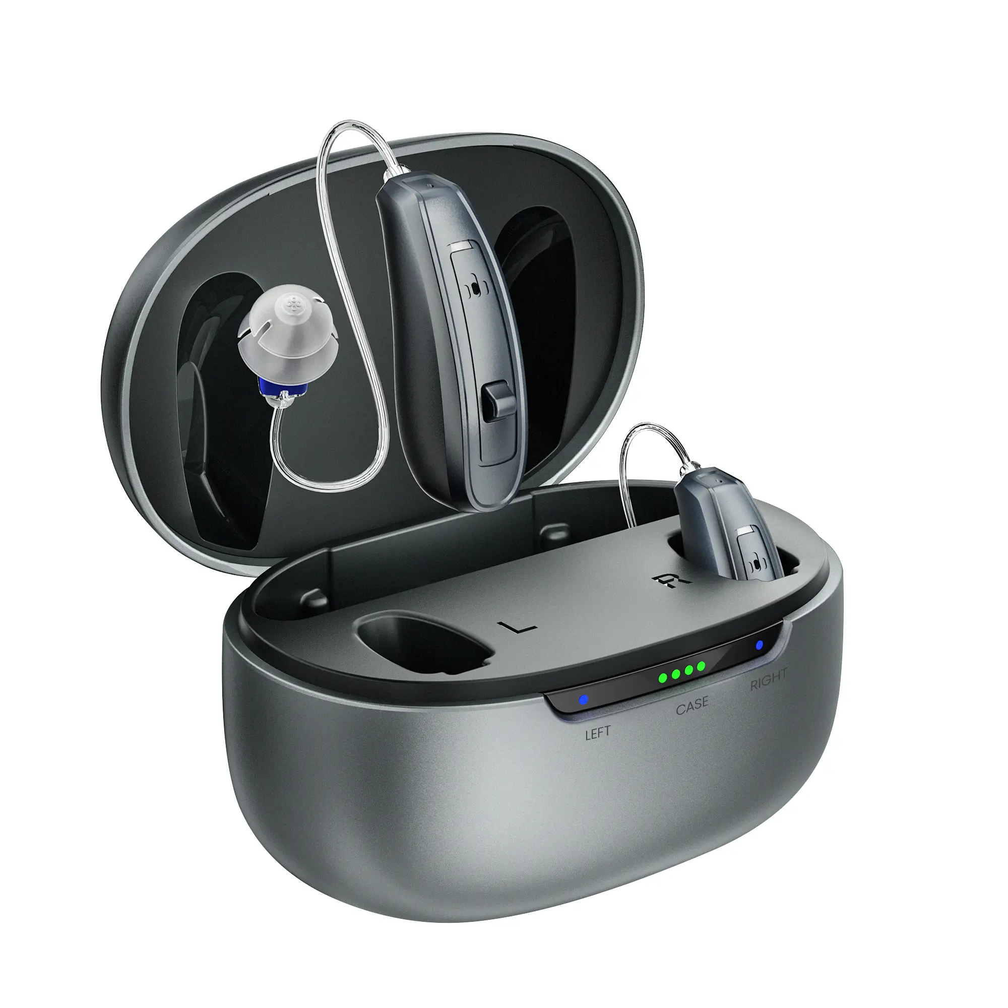 2026 New Ceretone Horizon RIC OTC Hearing Aids for Seniors, IP65 Waterproof, Nearly Invisible, Adaptive Noise Cancellation, Easy to Use