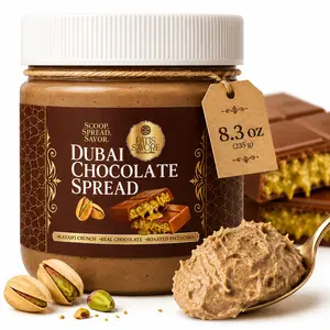 Dubai Chocolate with Kataifi & Pistachio Cream Filling 8.3oz – Luxurious Middle Eastern Style Gourmet Chocolate Bar | Rich Creamy Premium Dessert Gift Box | Perfect for Holidays, Sharing & Special Occasions