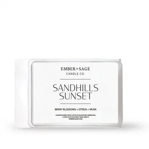 Sandhills Sunset | Hand-Poured Soy Coconut Wax Melt | 2.75oz