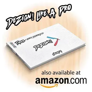The DeZigns! Book – The Ultimate Barber & Stylist Design Catalog Featuring Hair Designs, Custom Design Board, and Free Marker for Clear Communication, Creativity, and Professional Consultations