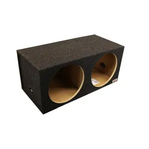15 in Dual Mid-Size Sealed Subwoofer Enclosure Precision CNC-Cut, Premium MDF Construction. Proudly USA Made.