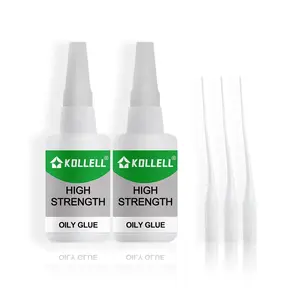High Strength Oily Glue,Universal Super Glue,Welding High-Strength Oily Glue,  for Quick Repair of Metal, Plastic, , Glass, Jade and So (50g/pcs)(2Pcs)