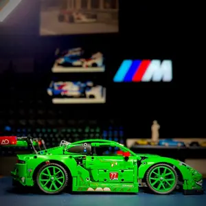 Rexy Wheel Upgrade for Lego Technic Rexy Porsche 911 GT3 Custom GT3 Wheels with Centerlocks for Aggressive Motorsport Look